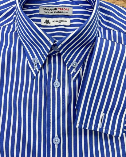 custom dress shirt stripes